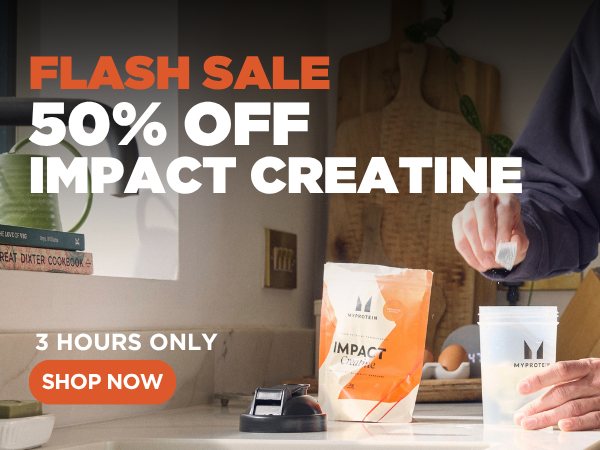 50% off creatine
