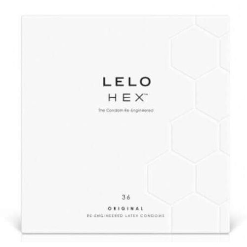 Lelo Hex Ultra Thin Extra Safe Condoms Bulk Packs (Pack Size: 72 Condoms)