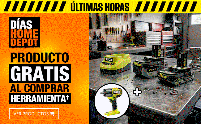 Producto gratis al comprar herramienta†
