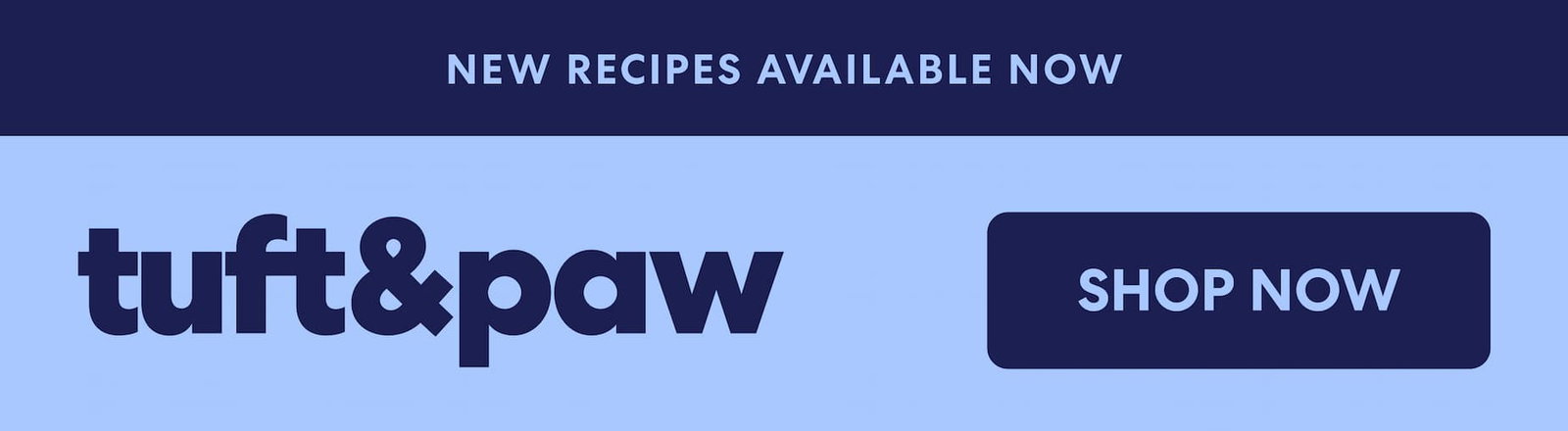 New Recipes Available Now