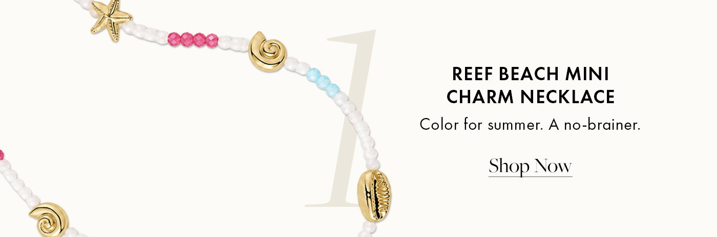 Reef Beach Mini Charm Necklace