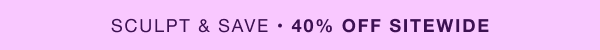 Shop 40% Off Sitewide