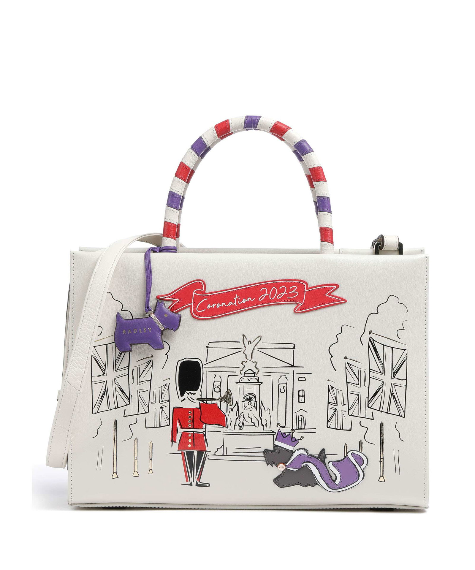 Radley London The Coronation Handbag fine grain leather