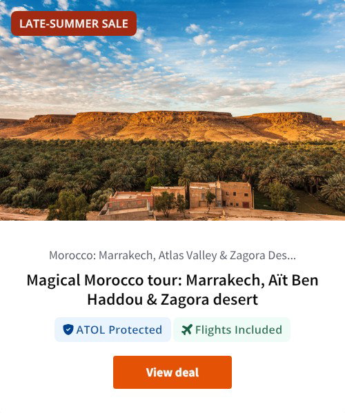 Magical Morocco tour: Marrakech, Aït Ben Haddou &amp; Zagora desert