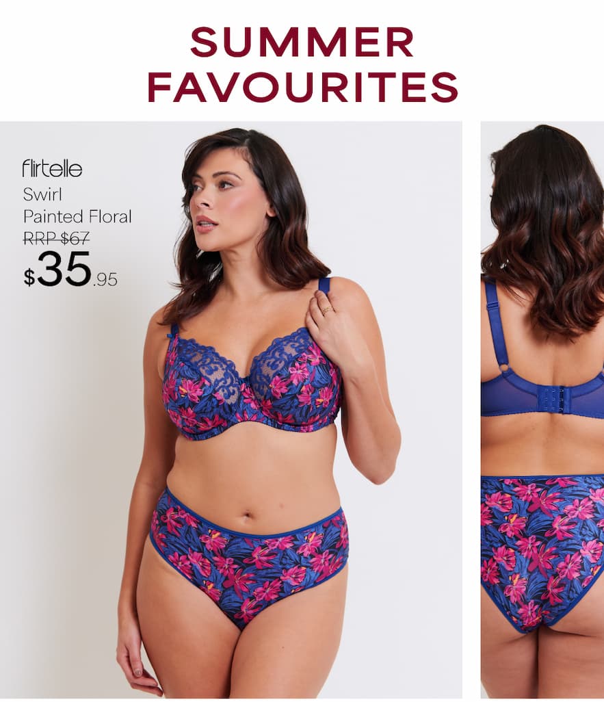 Summer Favourites - Flirtelle Swirl Painted Floral