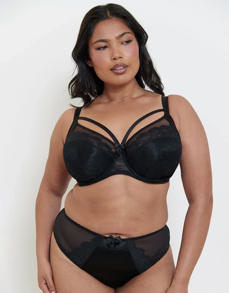 Liaison Sydney Side Support Balcony Bra Black