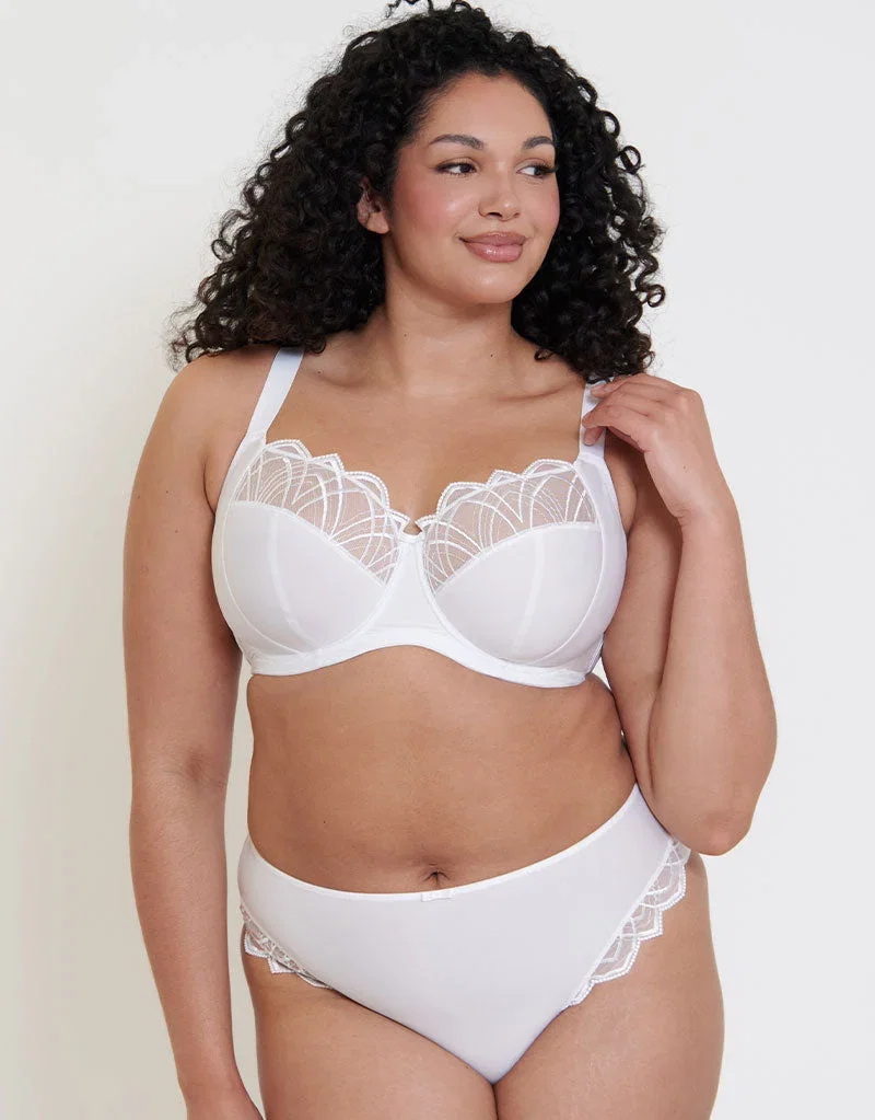 Flirtelle Emilie Deco Full Cup Side Support Bra White