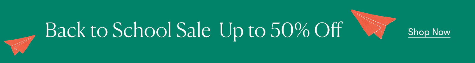 Back To School Markdowns Up to 40% Off 