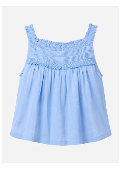 Benita Top In Bluejay