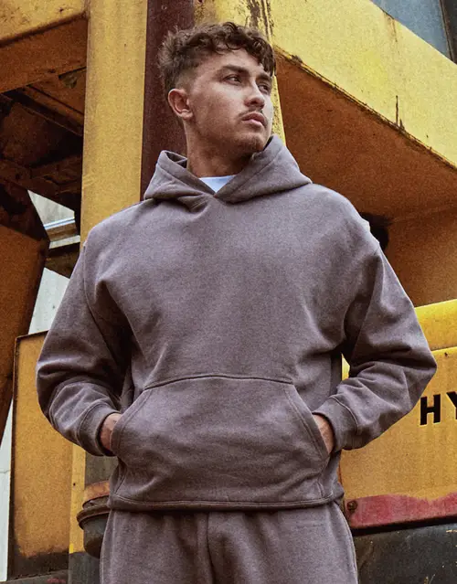 Oversized Heavyweight Plain Hoodie