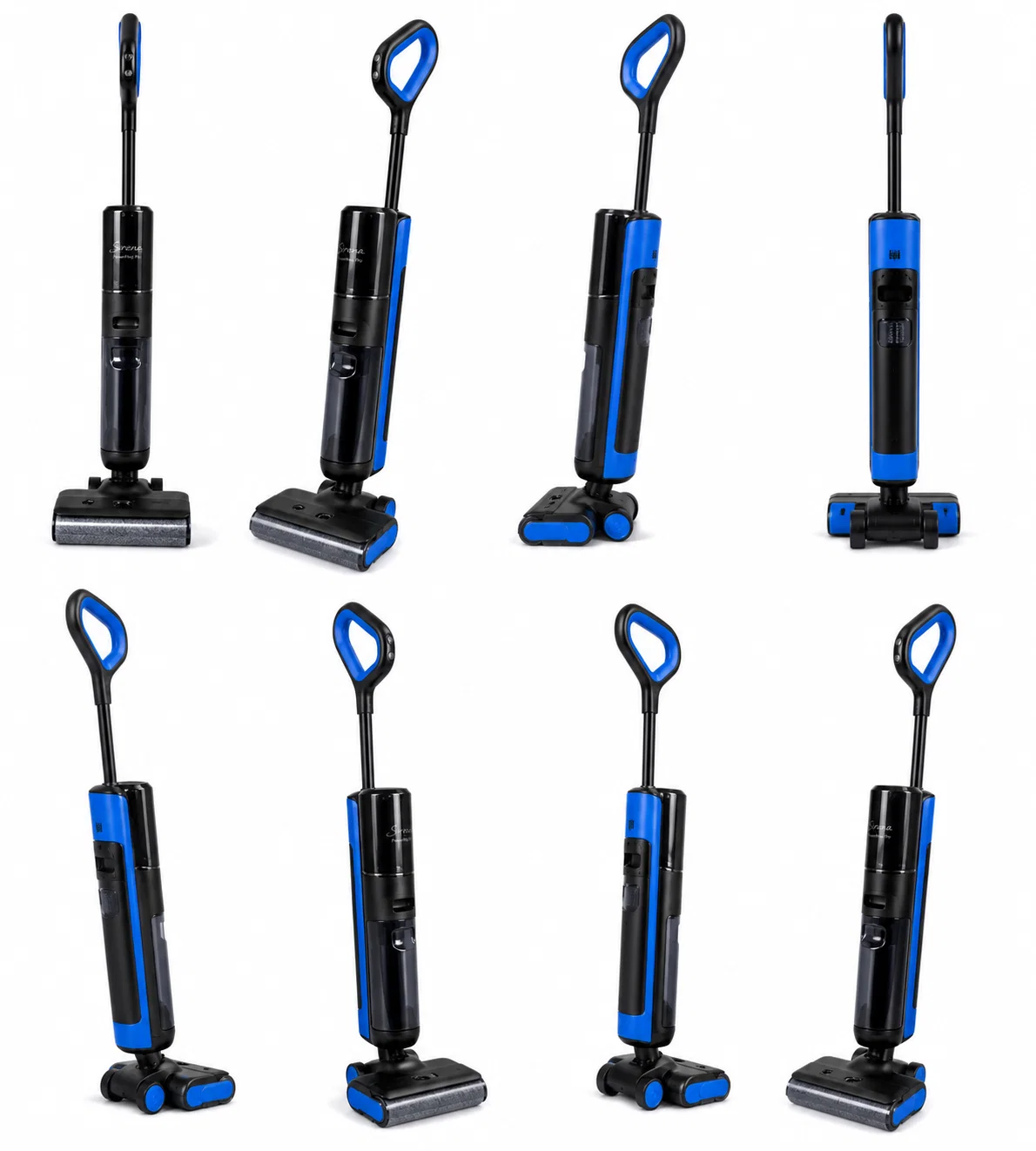Multiple views of the Sirena PowerMop Pro