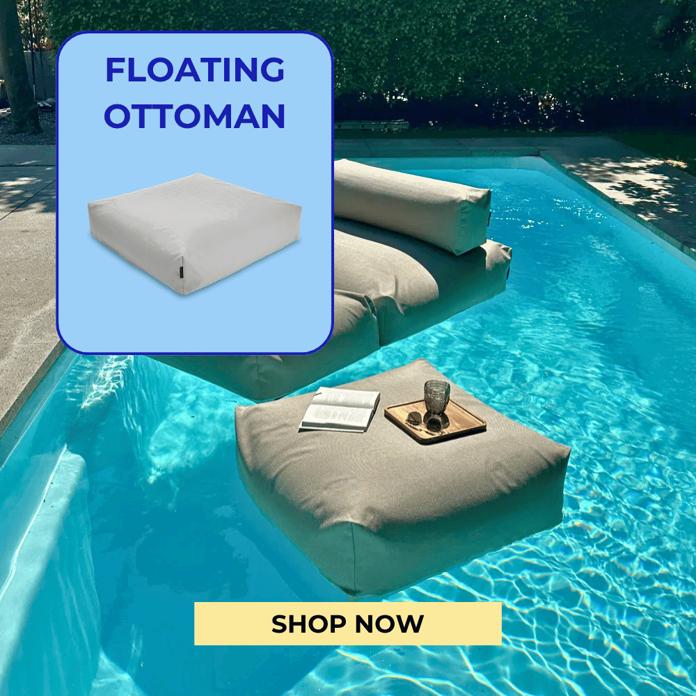 POOLSOFA Floating Ottoman