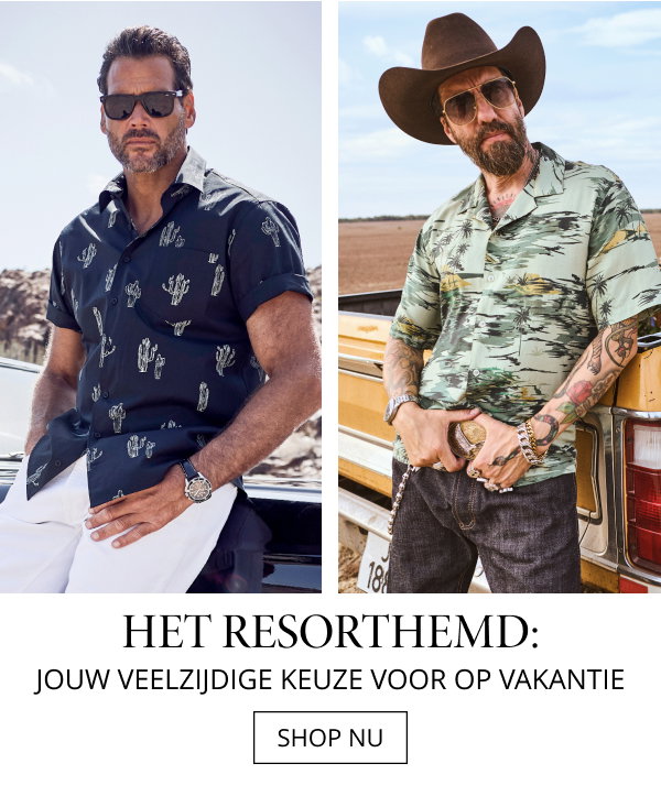 Het resorthemd: Jouw veelzijdige keuze voor op vakantie