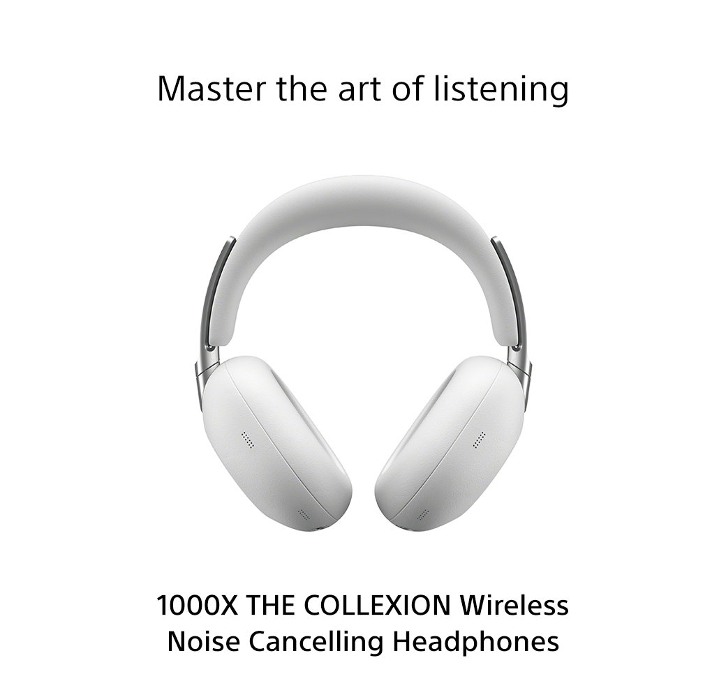 Master the art of listening | 1000X THE Collexion Wireless Noise Cancelling Headphones