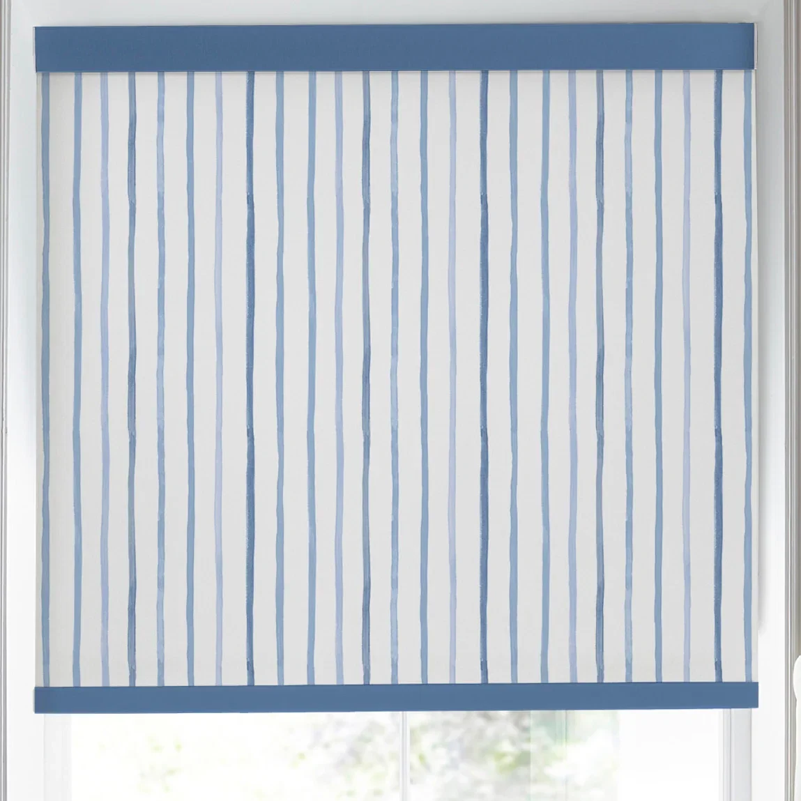 Laura Ashley Painterly Stripe Roller Blind