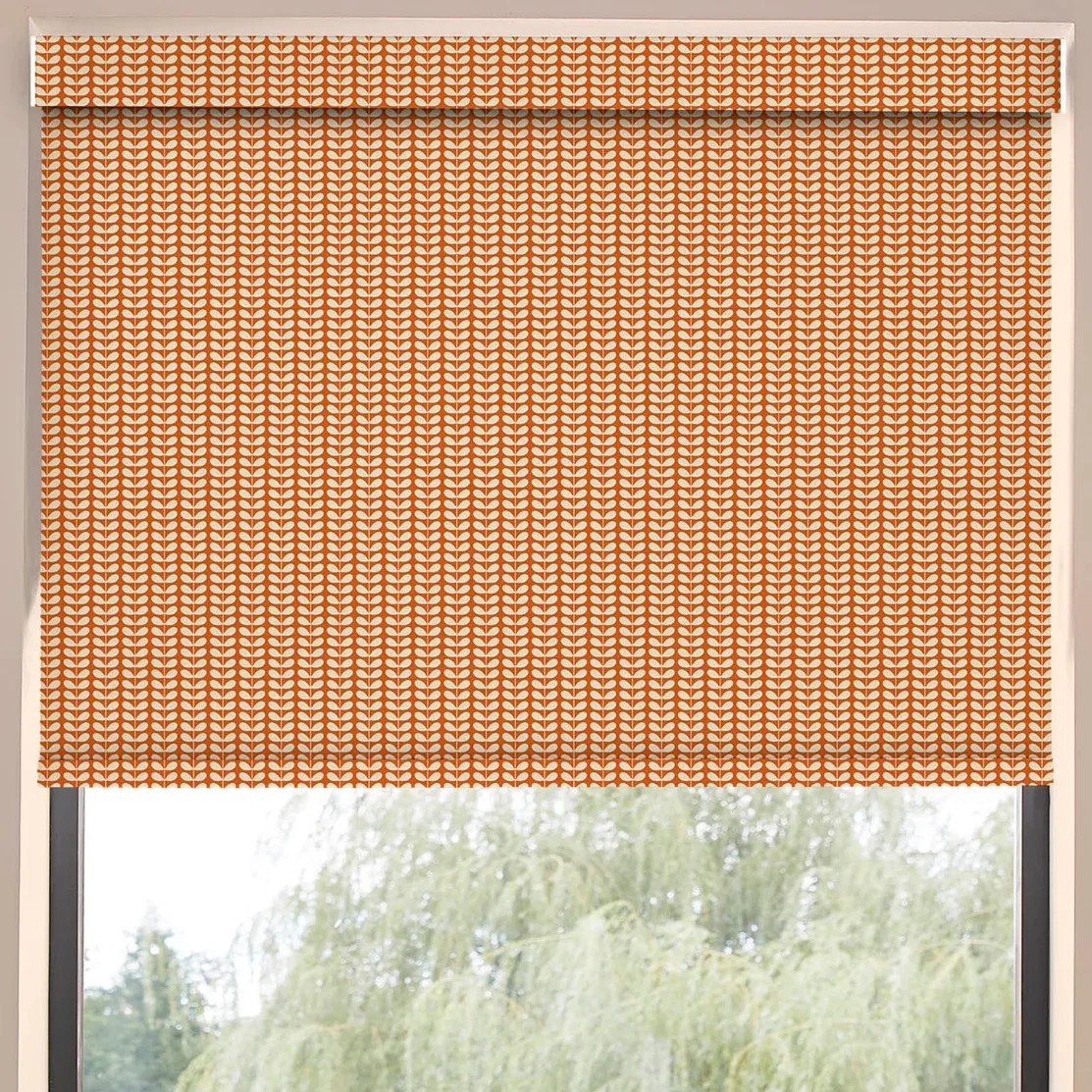 Orla Kiely Tiny Stem Blackout Roller Blind 