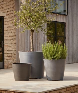 Gardenesque x Ecopots Large Wheeled Plant Pot