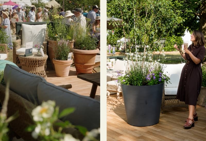 STEP INSIDE OUR RHS BADMINTON STAND WITH ELLE ARNETT