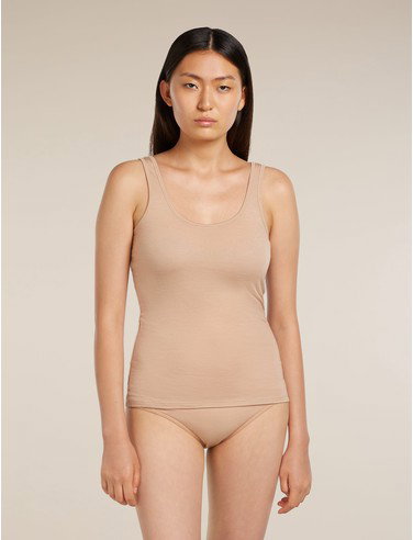 Women's Merino 150 Siren Tank - Praline / XL