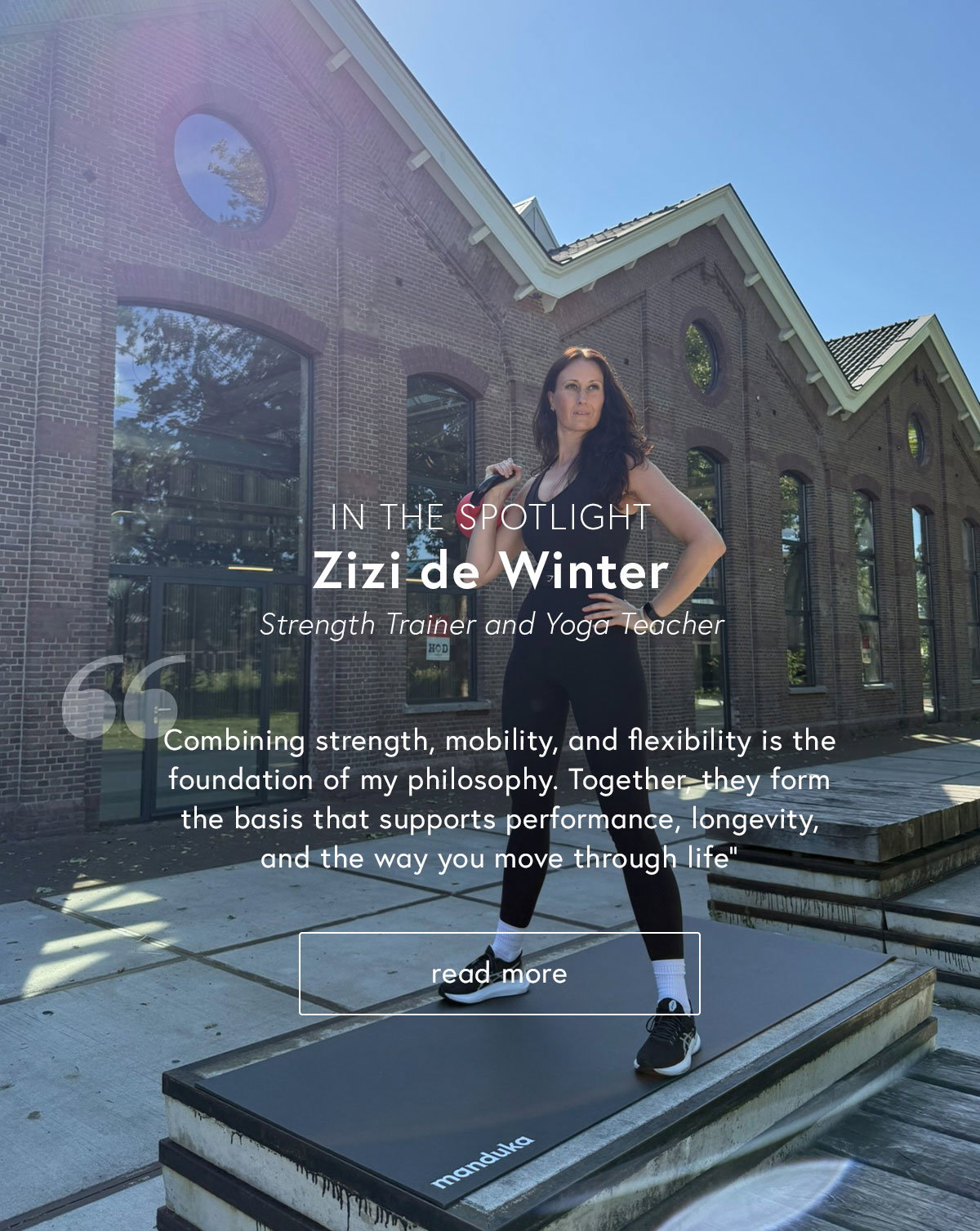 in the spotlight: Zizi de Winter