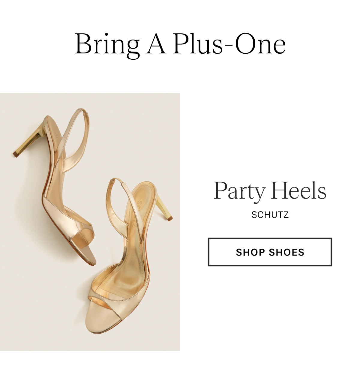 Bring A Plus One 