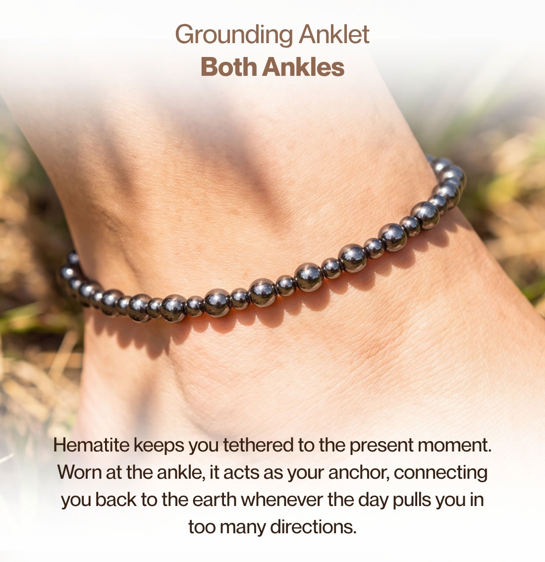 Grounding Anklet: Both Ankles