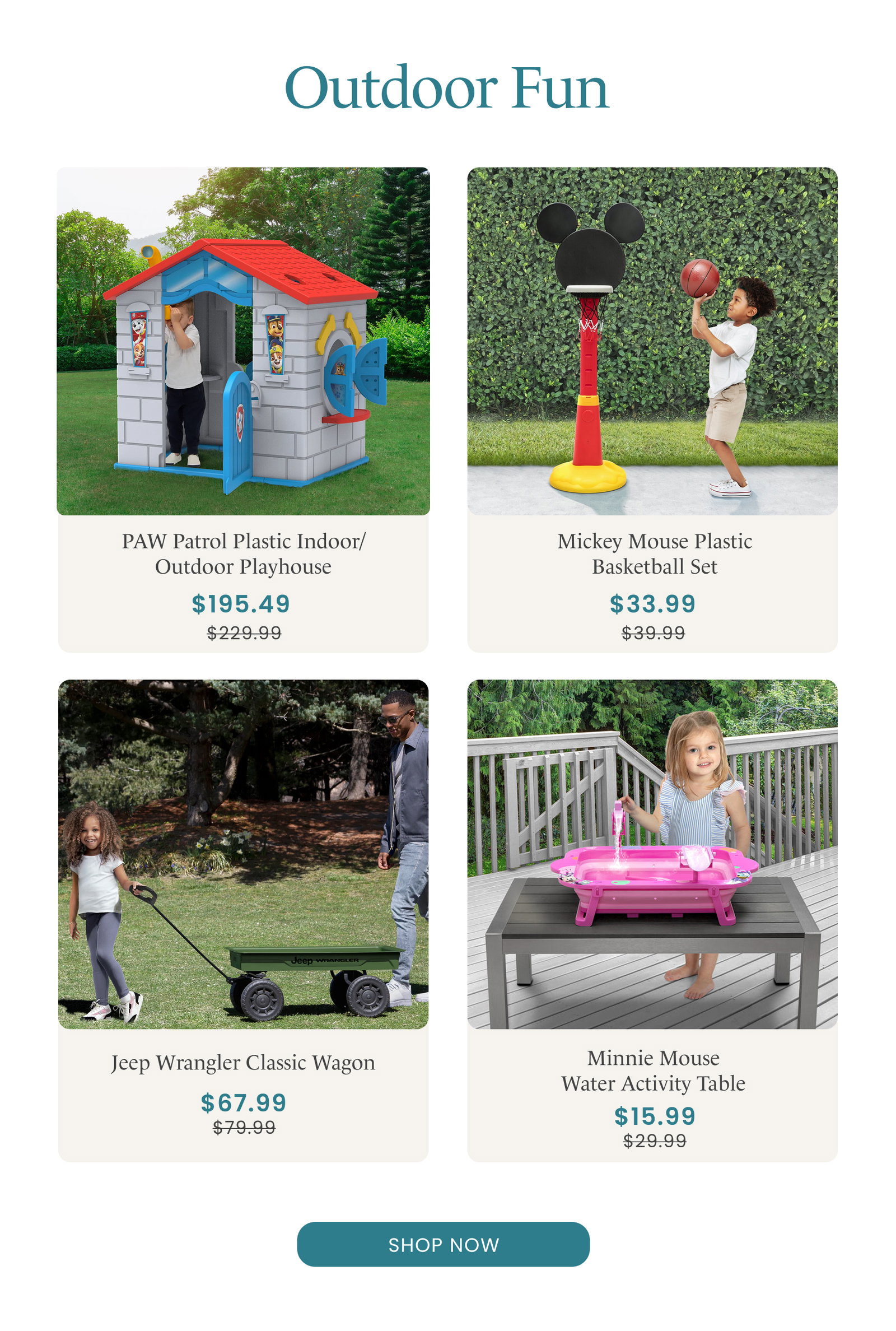 Shop for Outdoor fun