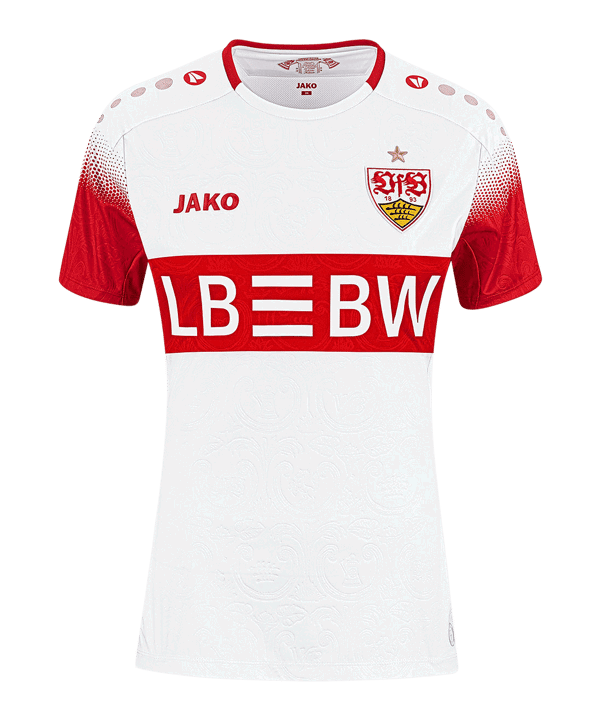 JAKO VfB Stuttgart Trikot Home 2026/2027 Damen Weiß F0