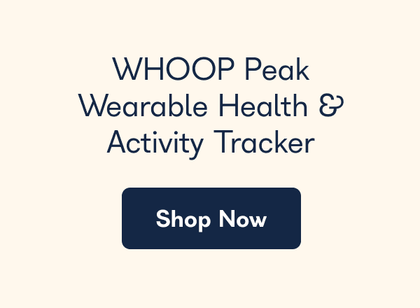 WHOOP Peak Wearable Health & Activity Tracker