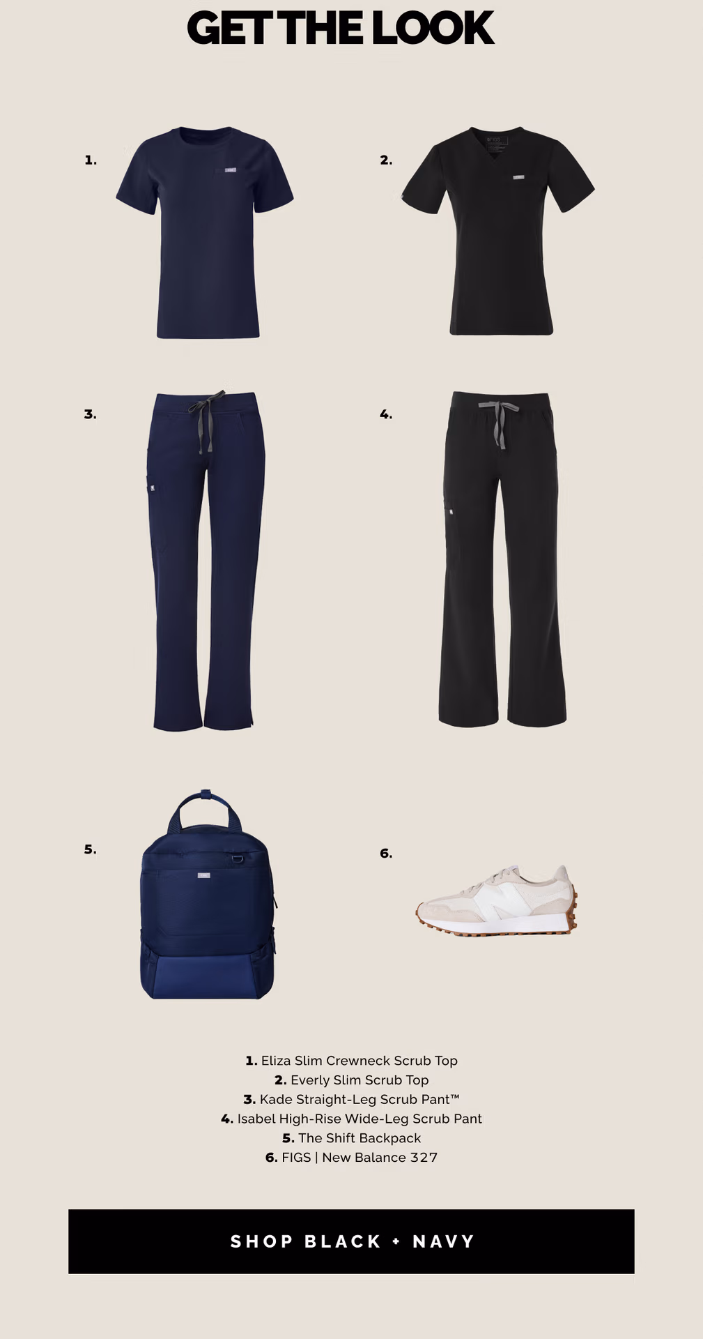 Shop Black + Navy