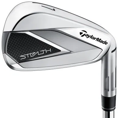 Image of TaylorMade Stealth Golf Irons Steel