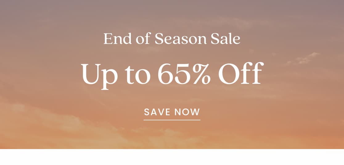 End Of Season Sale