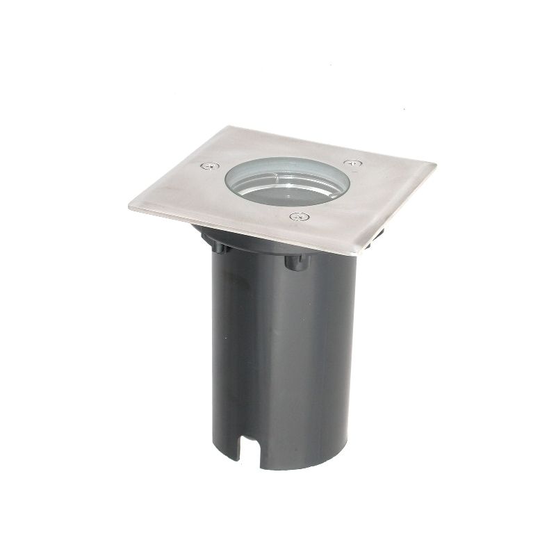 Aqualux 316 stainless steel inground square uplight