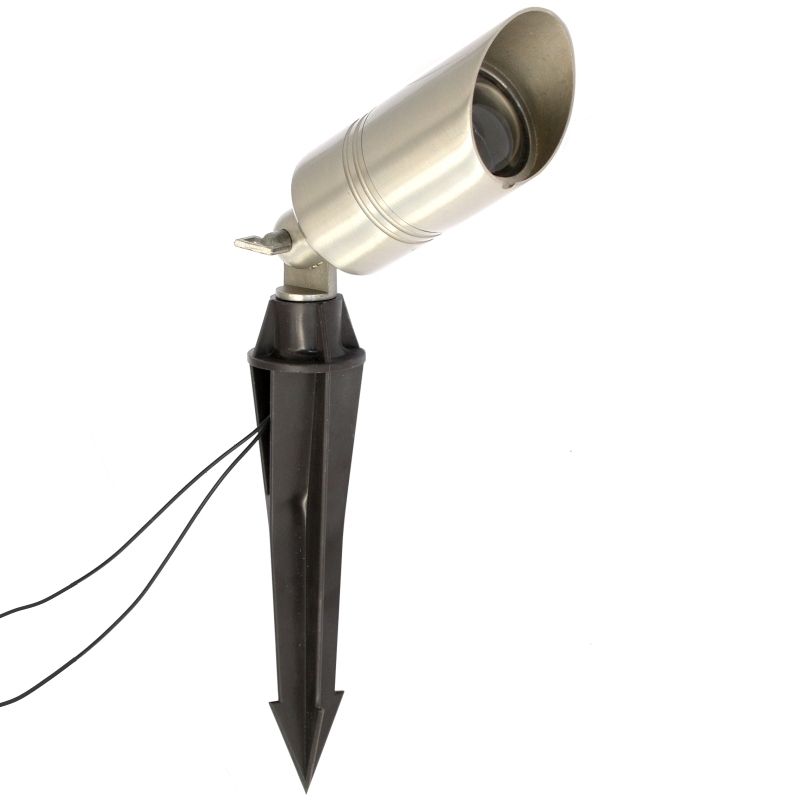Aqualux Hydra chrome plated brass spike light