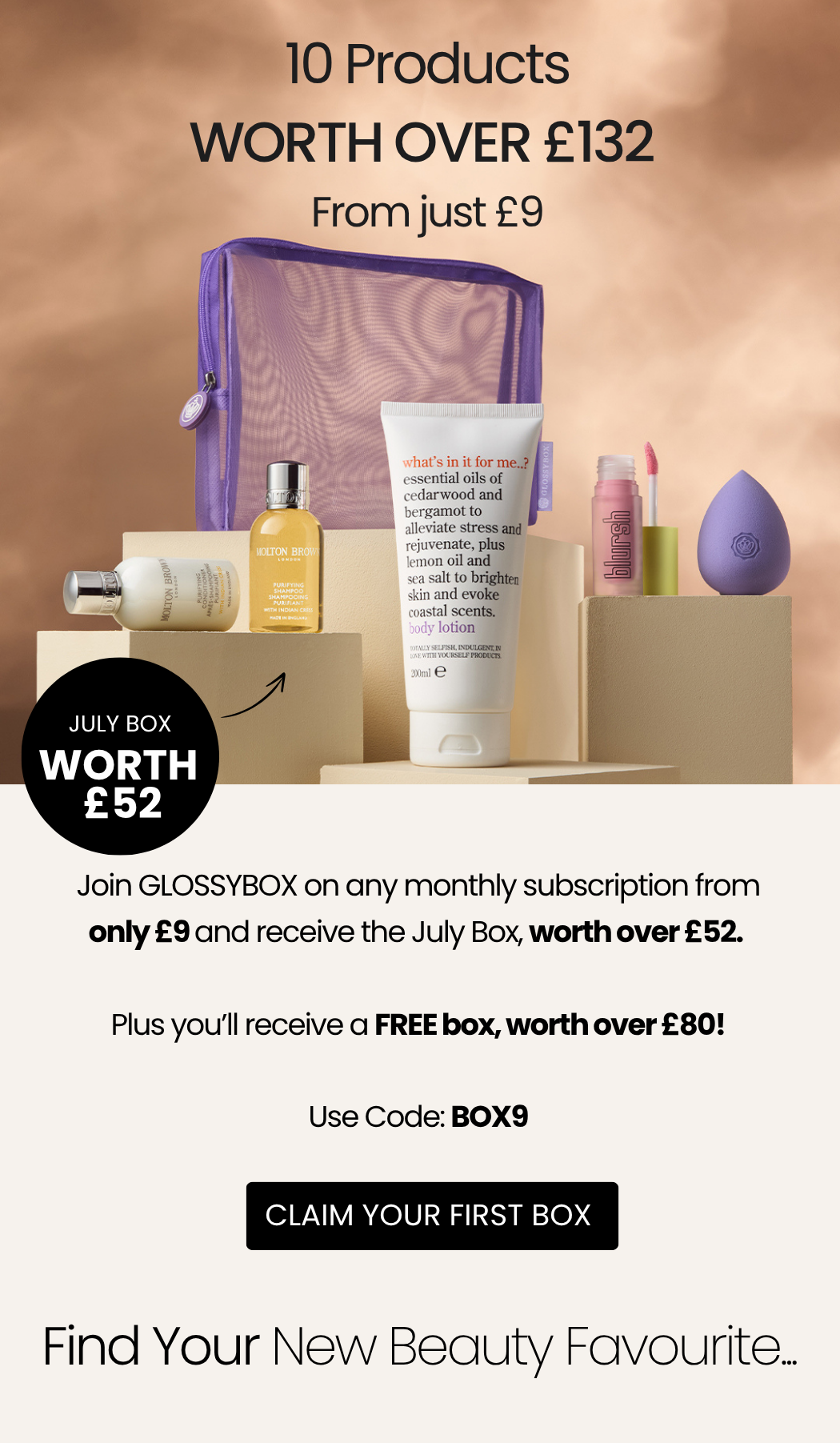 Use Code: BOX9