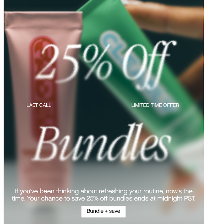 25% Off Bundles