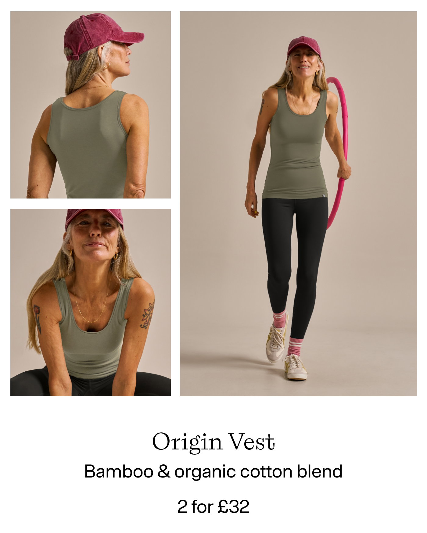 Origin Vest. Bamboo & organic cotton blend. Shop now.