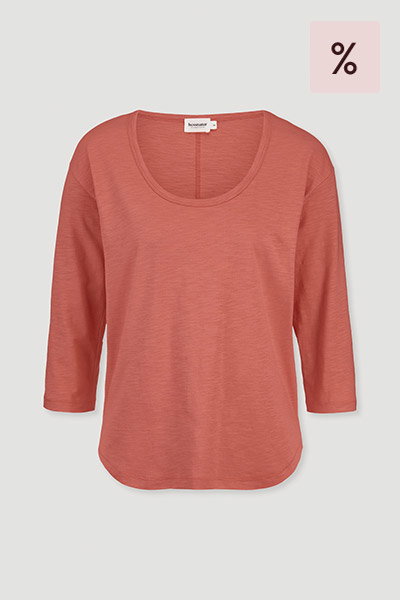 Light Slub Longsleeve Relaxed aus reiner Bio-Baumwolle