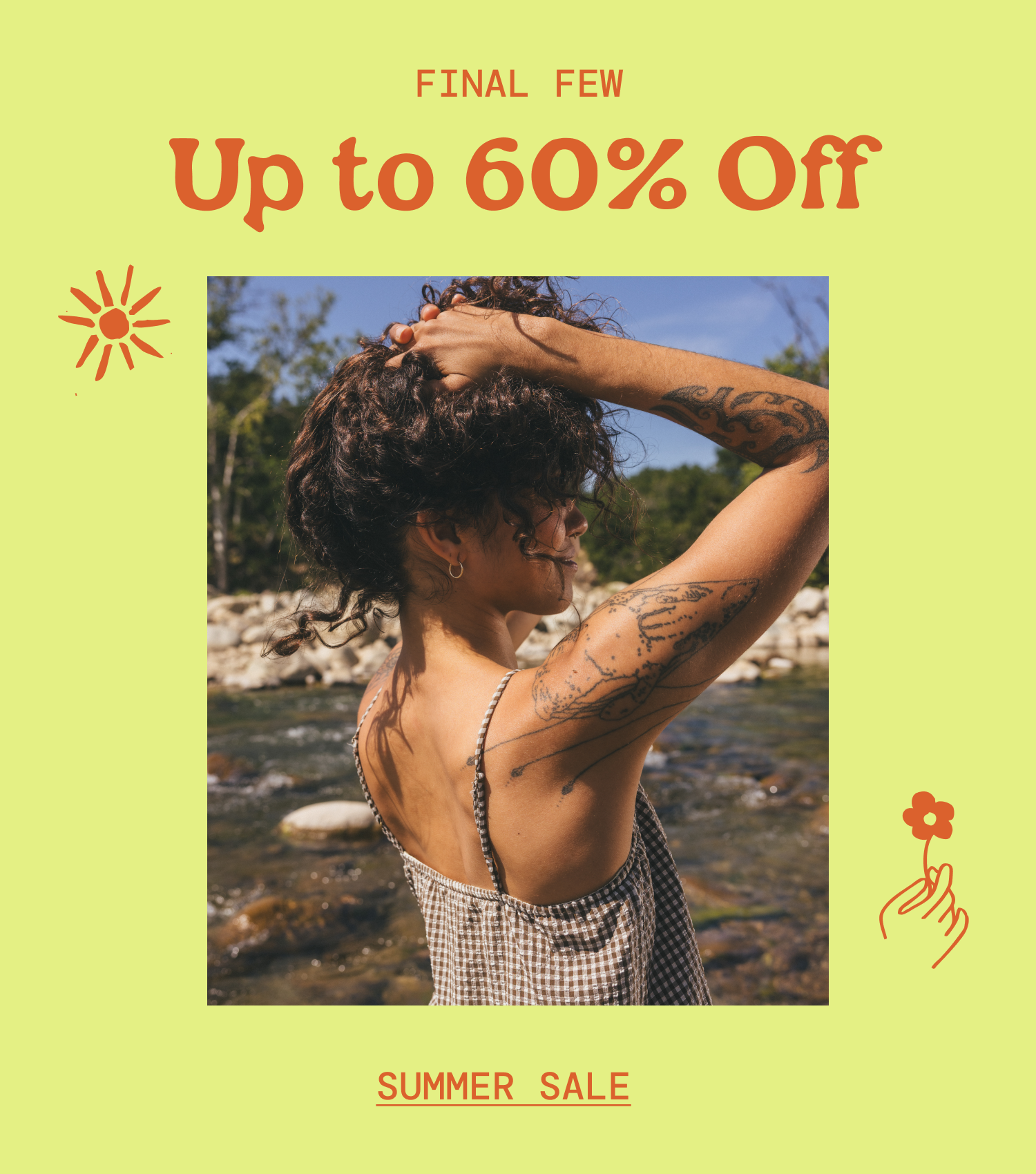 Up to 60% Off Summer Sale