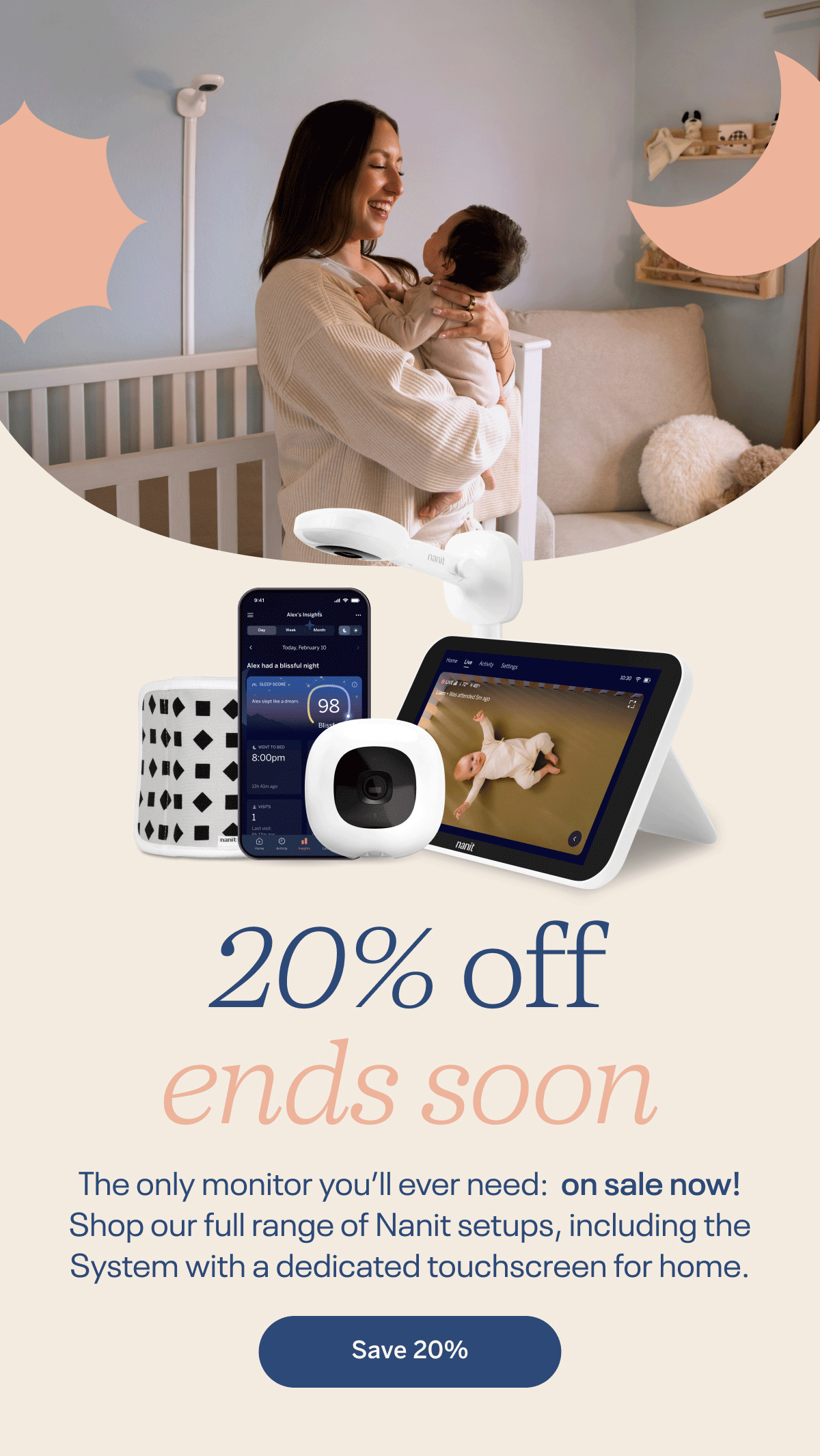 20% off ends soon