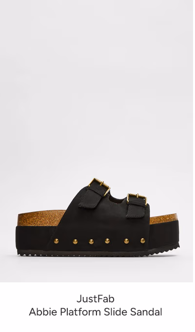 Abbie Platform Slide Sandal