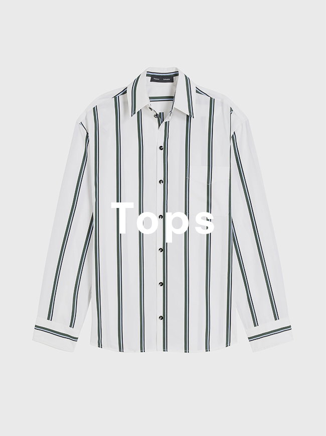 Alia Top in Cotton Silk Shirting in White Multi, 'Tops' overlaid