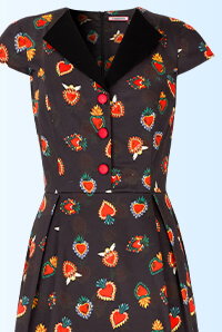 Vintage Days Printed Cotton Dress