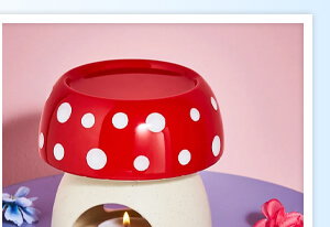 Mighty Mushroom Oil Burner - 50% Off Now £9
