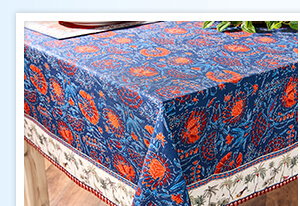 Serene Bohemian Table Cloth - 50% OFf Now £17