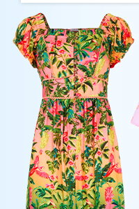 Sunset Beach Printed Maxi Dress