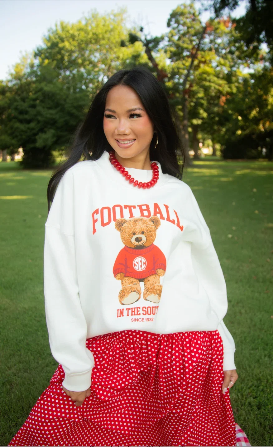 Image of charlie southern: sec teddybear mock neck