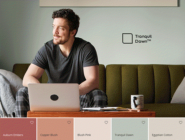 Dulux New Beginnings Palette