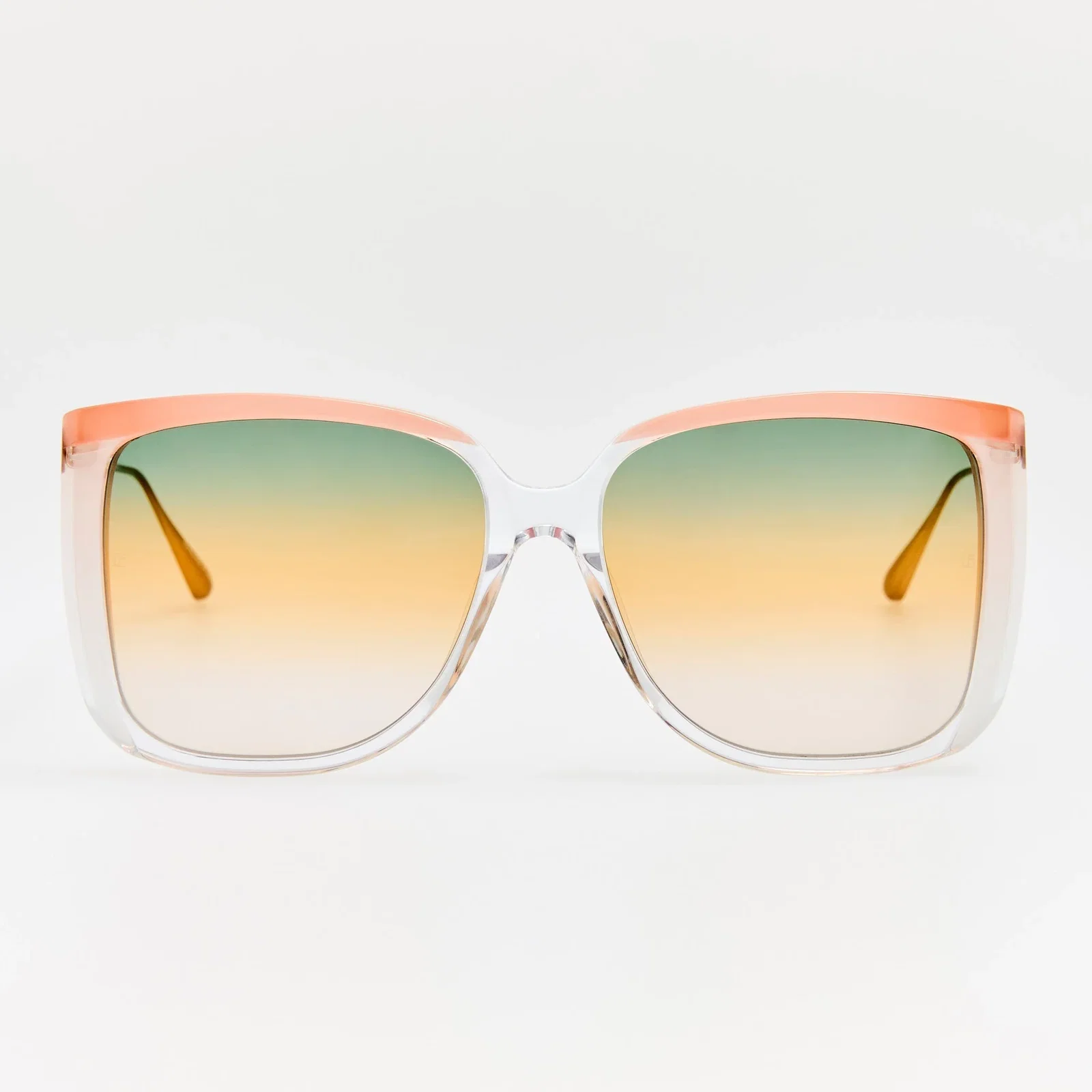 Image of Helena Sunglasses in Clear and Tutti Frutti