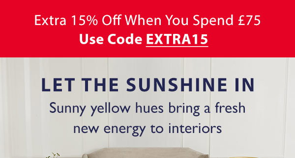 Sunshine Yellow Bedding